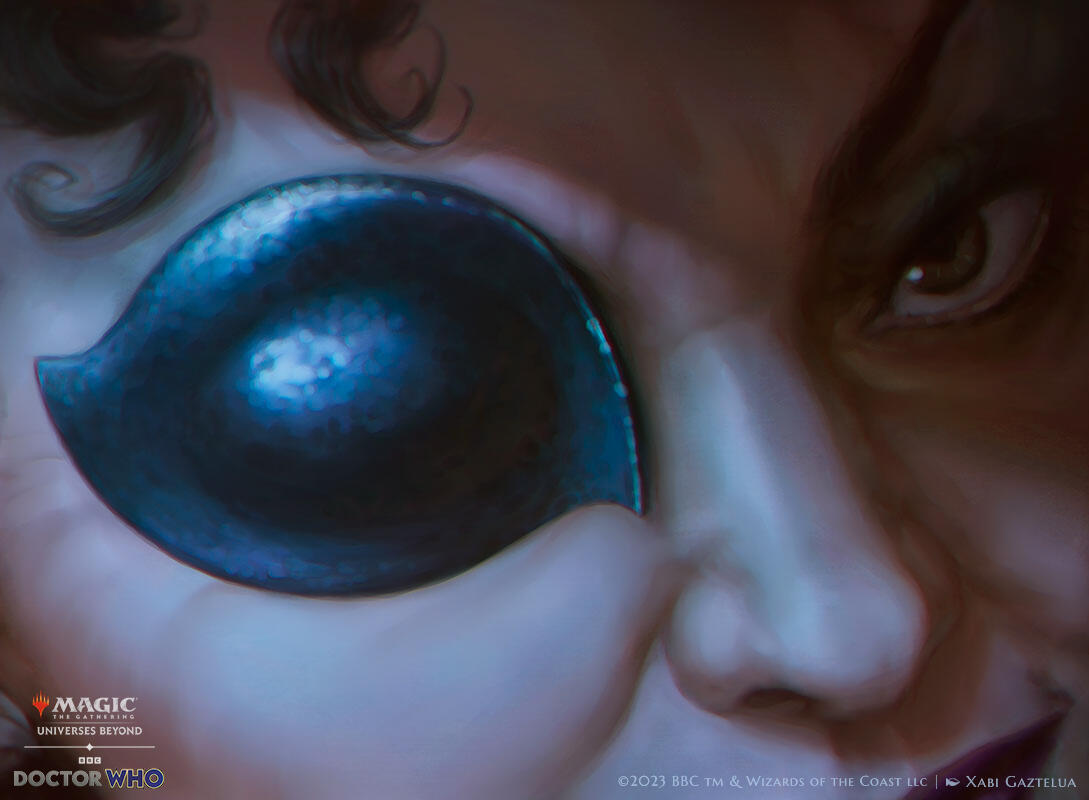 For Magic the Gathering Universes Beyond - BBC Doctor Who. AD: Stephanie Cheung